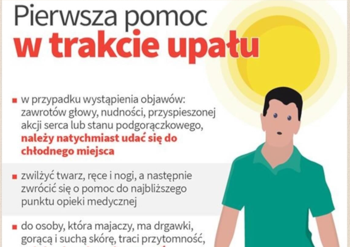 Uwaga na upały! Chroń się przed udarem cieplnym