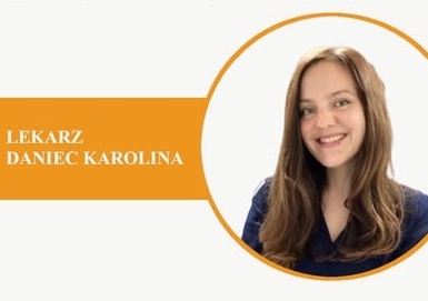 Poznajcie lek. Karolinę Daniec
